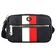 TOMMY HILFIGER Torbica za okrog pasu ''''Poppy''''  temno modra / rdeča / bela