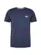 Tommy Jeans Majica  mornarska / rdea / bela