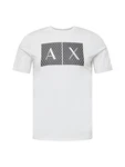 ARMANI EXCHANGE T-Shirt '8NZTCK' schwarz/weiß