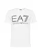 EA7 Emporio Armani T-Shirt weiß / schwarz