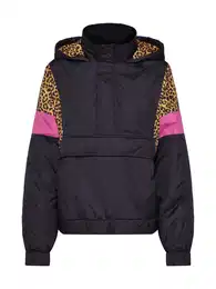 Urban Classics Přechodná bunda pink / černá