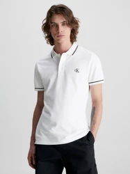Calvin Klein Jeans Poloshirt navy / offwhite
