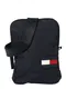 TOMMY HILFIGER Torba za čez ramo  temno modra / bela / rdeča