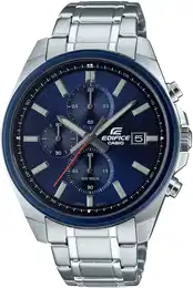 Uhr blau / silber