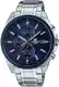 CASIO Uhr blau / silber