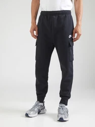 Nike Sportswear Hose CLUB FLEECE Trousers Cargo Bb Sweatpants schwarz/wei