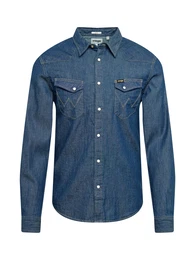 Hemd 'WESTERN SHIRT' blue denim