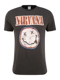 Shirt ''''NIRVANA'''' blau / dunkelgrau / rot / weiß