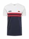 ELLESSE Shirt ''''Venire''''  bela / mornarska / rdeča