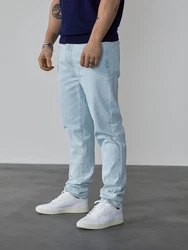 DAN FOX APPAREL Jeans 'Rico' hellblau
