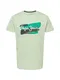 Pepe Jeans Majica ''''AITOR''''  pastelno zelena / žad / bela / grafit