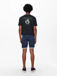 ONLY & SONS Jeansshorts ONSPLY 5189 navy