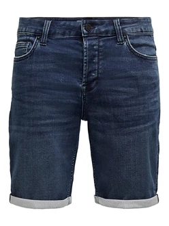 ONLY & SONS Jeansshorts ONSPLY 5189 navy