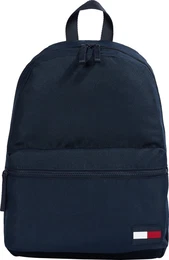 TOMMY HILFIGER Rucksack dunkelblau / weiß / rot