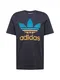 ADIDAS ORIGINALS T-Shirt schwarz / gelb / aqua