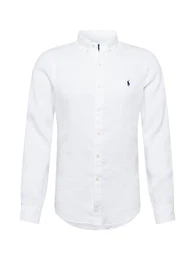 Hemd navy / wei
