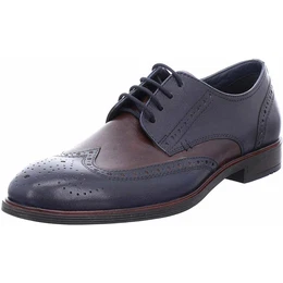Schuh blau / braun