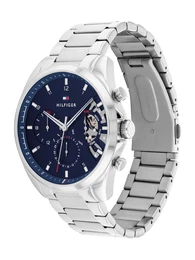 Uhr blau / silber