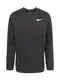 NIKE Sweatshirt schwarz / weiß
