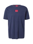 HUGO T-Shirt Diragolino212 10229761 01 marine/rot HUGO T-Shirt Diragolino212 10229761 01 marine/rot