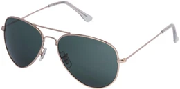 Sonnenbrille 'RYDER' gold / dunkelgrau