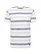 BLEND T-Shirt rosa / grau / weiß