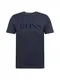 BOSS Casual T-Shirt dunkelblau / nachtblau / basaltgrau / schwarz