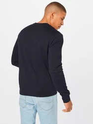 ARMANI EXCHANGE Sweatshirt Herren Pullover Logo dunkelblau/weiß