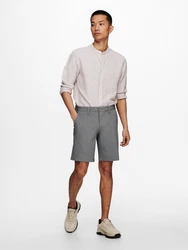 Only & Sons Shorts 'Mark' graumeliert