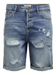 Shorts ''''Avi Life'''' blue denim