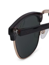 JACK & JONES Sonnenbrille 'Ryder' rostbraun/dunkelbraun