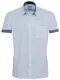 CAMEL ACTIVE Hemd dunkelblau / hellblau