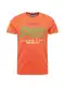 Superdry Majica  oranna / svetlo zelena / bela / lila