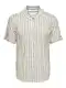 Only & Sons Hemd 'Wayne' taupe / hellgrau