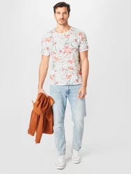 Key Largo Shirt Jungles grn/orange/wei