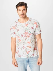 Key Largo Shirt Jungles grn/orange/wei