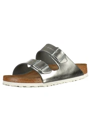Pantolette 'Arizona' silber