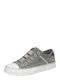 MUSTANG Slip on boty  hnd / khaki / tmav erven / bl / prodn bl
