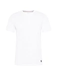 Blend T-Shirt Einfarbiges Rundhals T-Shirt aus Baumwolle BHNASIR (4034) weiß
