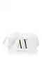 ARMANI EXCHANGE Taška přes rameno  bílá / černá