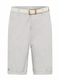 Shorts hellgrau / weiß / karamell