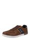 TOM TAILOR Sneaker cognac / dunkelblau / weiß