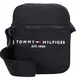 TOMMY HILFIGER Torba za čez ramo  črna / bela / rdeča