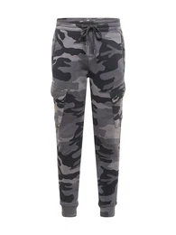 Cargohose schwarz / grau / dunkelgrau