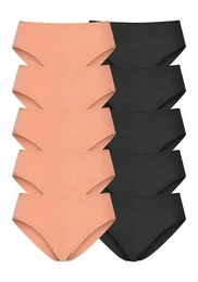 Kalhotky světle hnědá / černá