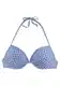 BUFFALO Bikini gornji dio  svijetloplava / bijela