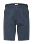 Lindbergh Shorts Bundfaltenhose nachtblau/dunkelblau