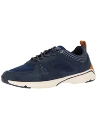 Sneaker blau / marine / braun