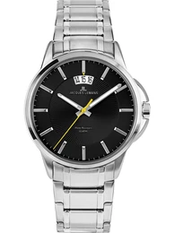 Uhr schwarz / silber
