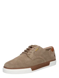 Sneaker taupe / rostbraun